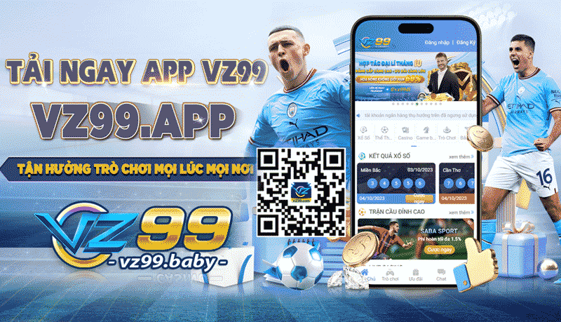 truy cập link tải app vz99